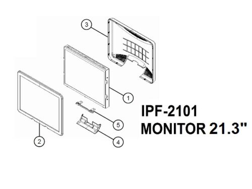 DiagnosisCo Hitachi IPF-2101 LCD Monitor