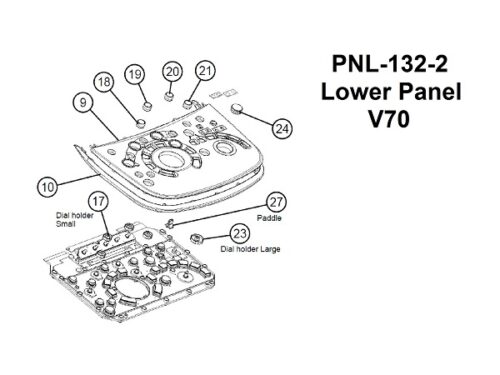 Diagnosis Corporate Hitachi PNL-132-2 Lower Panel