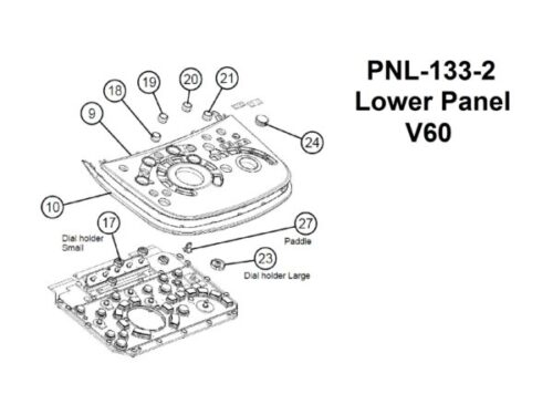 DiagnosisCo Hitachi PNL-133-2 Lower Panel